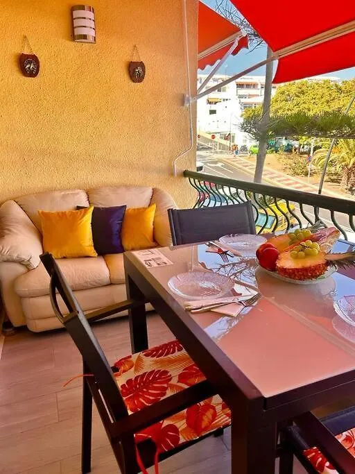 شقة أرونا Aqua Vista 1 Bedroom Beach Front Las Vistas إسبانيا